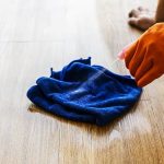 Cleaning vinyl flooring