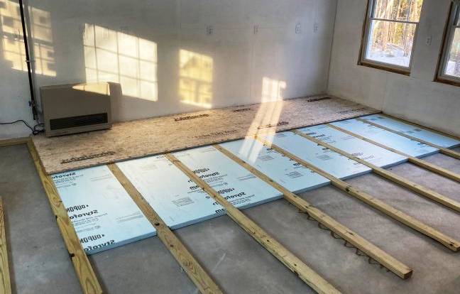 How to Insulate Concrete Floor